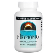 Source Naturals L-Tryptophan 500 mg 60 Capsules