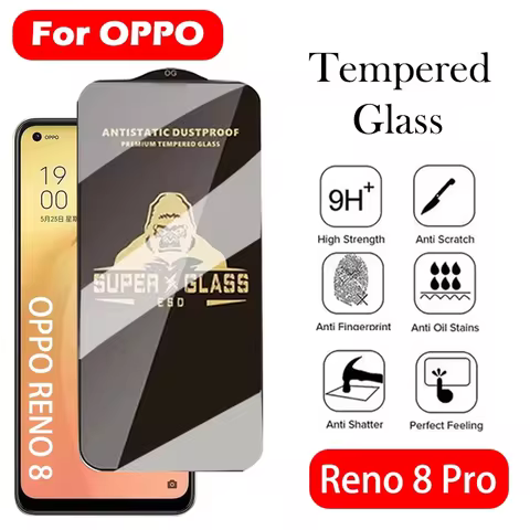 Gorilla Tempered Glass for OPPO Reno 9A 8 8T 8Z 7A 7Z 7 Lite Pro 5g Screen Protector for OPPO Reno 6