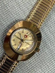 ☘️Rado Diastar Quartz Gold Watch with Diamonds