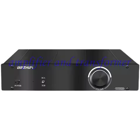 BRZHIFI TPA3255 XLR balanced input 300W*2 Amplifier HIFI Digital Power Amplifier Audio，Frequency res