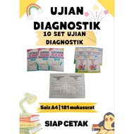 [ Siap Print ] 2 , 3 , 5 , 7 @ 10 set Ujian Diagnostik Tahun 1 | Kemasukan Tahun 1 2027 | Latihan Ke