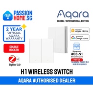 🇸🇬 Aqara H1 Wireless Switch Double Rocker - WRS-R02