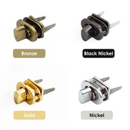 Oval Twist Bag Lock / Twist Lock / Bag Lock / DIY Bag Accessories