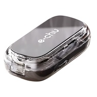 Adjustable Portable Pill Cutter Box 1/2+1/4 Tablet Splitter Medicine Storage Organizer Pill Cutter P