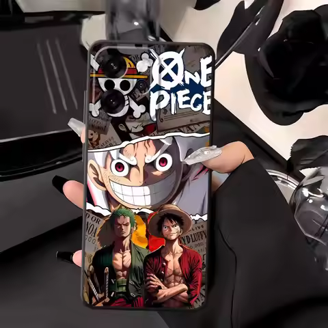 Anime Luffy Zoro Phone Cover Case for Oppo A76 A96 A84 A78 A98 F9 F11 F29 A83 A93 A74 Reno 4F 5 6 7 