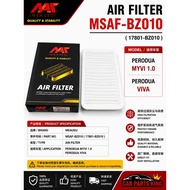 (100% ORIGINAL ) MEAUSU AIR FILTER PERODUA MYVI 1.0 / VIVA MSAF-BZ010 (17801-BZ010)