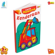 Buku Ceria Mewarna Kenderaan - Buku Mewarna - Kenderaan - Kanak-kanak - Colouring Book -