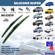 MUGEN SILICONE WIPER PERODUA MYVI AXIA VIVA KELISA KENARI KANCIL BEZZA ARUZ ALZA KEMBARA Pengelap Ce