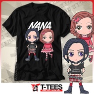 T-TEES - NANA Anime Lotus Design Shirt - Nana Osaki and Nana "Hachi" Komatsu