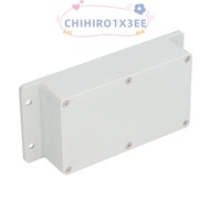 CHIHIRO1X3EE Junction Box, ABS F7 Fixed Ear Waterproof , 158x90x46mm with Screw and Waterproof Line 