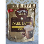 Nescafe Gold Dark Latte Contents 12