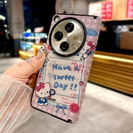 Cute pink Hello Kitty phone case For OPPO Find N5 N3 Cover OPPO FIND N3 leather Case