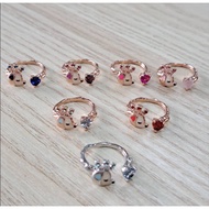 Korean Ring 16K Rose Gold Crown Dog