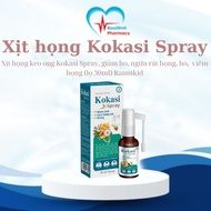 Kokasi Spray propolis throat Spray, reduces cough, itchy throat (30ml bottle) Ramukid