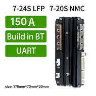 JBD BMS DB24SA05 7S 8S 10S 12S 13S 16S 18S 20S 22S 24S BMS อัจฉริยะ LifePO4ทำความร้อนบลูทูธ UART ในต