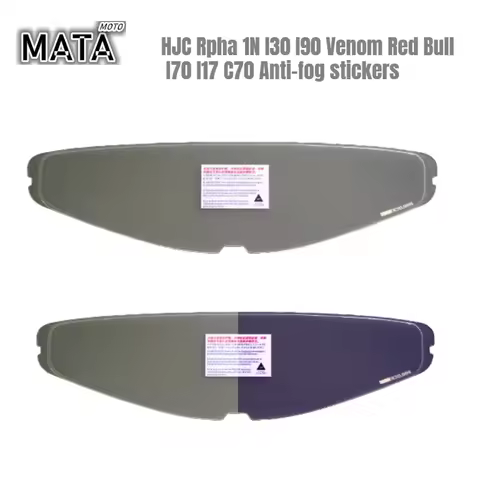For HJC Rpha 1N I30 I90 Venom Red Bull I70 I17 C70 Full Helmet Anti-fog Stickers Color Changing Helm
