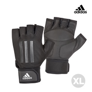 Adidas 進階加長防護手套(極致灰)-XL