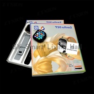 T20 ULTRA 2 Smart Watch  Answer Bluetooth Sports Bracelet Ultra2 Four Strap Set 4 in 1 Device Wearab