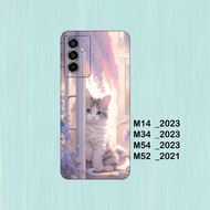 HP Silicone Samsung M14, Samsung M34, Samsung M54, Samsung M52 - Case casing cover Flexible Blackhp