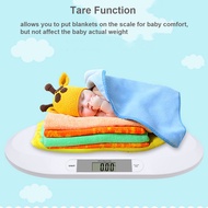piaoliangmm Digital Baby Scale for Weighing Up to 20kg/44lb Infant Newborn LCD Screen Display 2 Mode