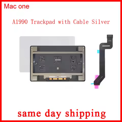 Original New A1990 Trackpad for Macbook Pro Retina 15.4'' A1990 Trackpad Touchpad with Cable 2018 Ye