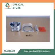 Piston assy + Ring GX160 0.50 New