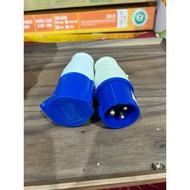 3-pin 16A industrial socket plug