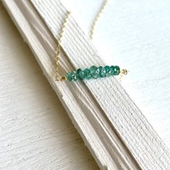 Emerald necklace