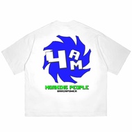 BRAINPOWER Boxy Oversize 24s T-shirt 4am White