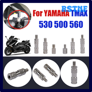 RSTNF Motorcycle Mirror Increase Transfer Screws Positive Reverse Bolt For YAMAHA T-MAX TMAX 530 560 500 TMAX530 TMAX560 Accessories RTHGF