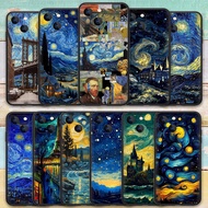 Soft Case Cover Silicone Phone Casing OPPO A96 A75 A75S A73 F5 Starry Night Van Gogh Z733N