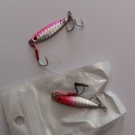Proberos Metal Jig Fishing Bait 5 grams - 7 grams including hook