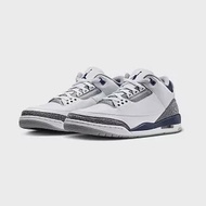 Air Jordan 3 Retro Midnight Navy 白灰午夜藍 爆裂紋 CT8532-140 US8.5 白灰午夜藍