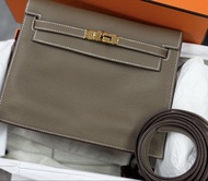 HERMES Kelly Danse Etoupe 大象灰🐘 Evercolor GHW 全套有單