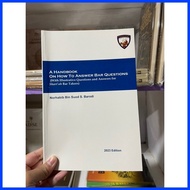 ▧ ✮ ☮ A HANDBOOK ON HOW TO ANSWER BAR QUESTIONS (With Illustrative Questions and Answers for Sharia