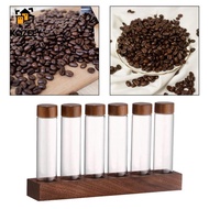KOZEEY Coffee Cellar Coffee Bean Dispenser Party Decoration with Stand Single Dose Coffee Bean Stora