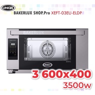 UNOX BAKERLUX SHOP.Pro Elena XEFT-03EU-ELDP Electric Convection Oven 3 Trays Perfect Baking Result LED Control Program