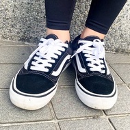 VANS COMFYCUSH OLD SKOOL 復古 平底鞋 滑板鞋 休閒鞋 帆布 麂皮 女版 黑色 US5.5 23.5號 VN000ZD4Y28 SNK-W TP0-22 #22戶外風 #23女神節