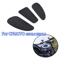 For CFMOTO 450CLC 250CLC CLC450 CLC250 Universal Retro Tank Pad Gas Fuel Side Tank Stickers Knee Gri