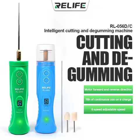 RELIFE RL-056D 056C Intelligent Cutting And Degumming polishing Machine OCA Glue Remover Screen Remo