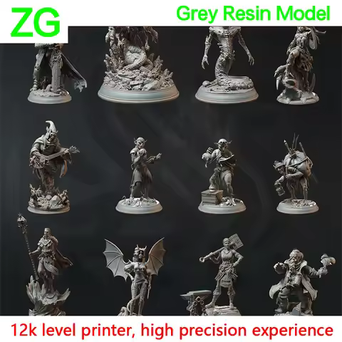DND Running Team Board Game Chess Model