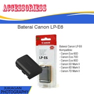 Baterai batre Canon lpe6/LP-E6 for Canon Eos 60D/70D/80D/5D/6D/7D