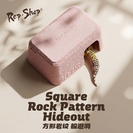 Climbing Pet Hide House Leopard Print Gecko Lizard Hide Landscaping Cave Snake Nest Mane Lion Horned