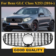 For x253 AMG GT Grille front Grill for Mercedes 2016  GLC class GLC200 GLC250 GLC300 Sport glC450 GLC63 grill