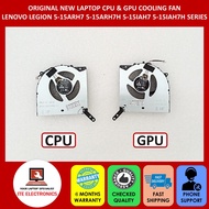 ORIGINAL NEW LENOVO LEGION 5-15ARH7 5-15ARH7H 5-15IAH7 5-15IAH7H SERIES LAPTOP CPU & GPU COOLING FAN