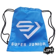 Super Junior Mesh Bag KPop Suju Elf Drawstring Bag/