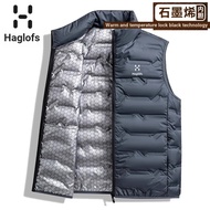 HAGLOFS Matchstick Graphene White Duck Down Waistcoat Down Vest Men Women Winter Stand Collar Warm O