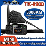 [NEW] Walkie Talkie Kereta Zello Jarak Jauh 5000 km Wifi Bluetooth Android 4g Rangkaian Awam Tk-8900