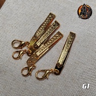 High Quality 镀金佛牌扣 G1