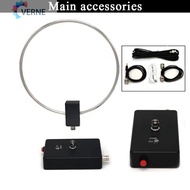 [Verne.my] Active Loop Antenna 10KHz-159MHz Small Loop Shortwave Antenna HF for GA800 Radio